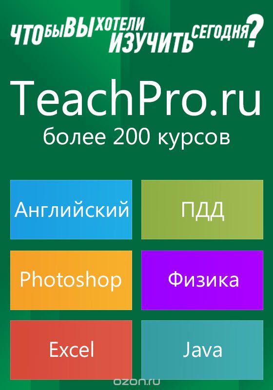 Искусство создания курсов в TeachPro